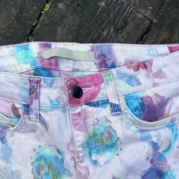 Joe Jeans Multi Floral Print Stretch Skinny Jeans Size 25 - Picture 3 of 11